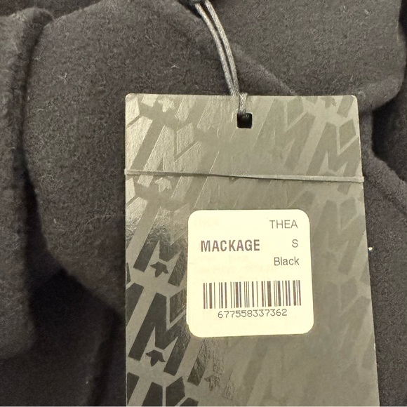 MACKAGE THEA BLACK S - BRAND NEW LADIES WOOL COAT - Picture 10 of 10